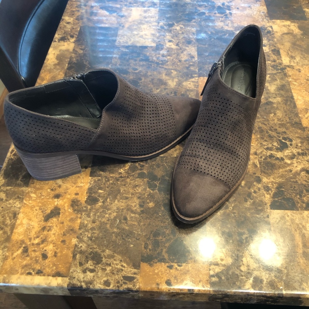 Violet & Red boots from Stitchfix